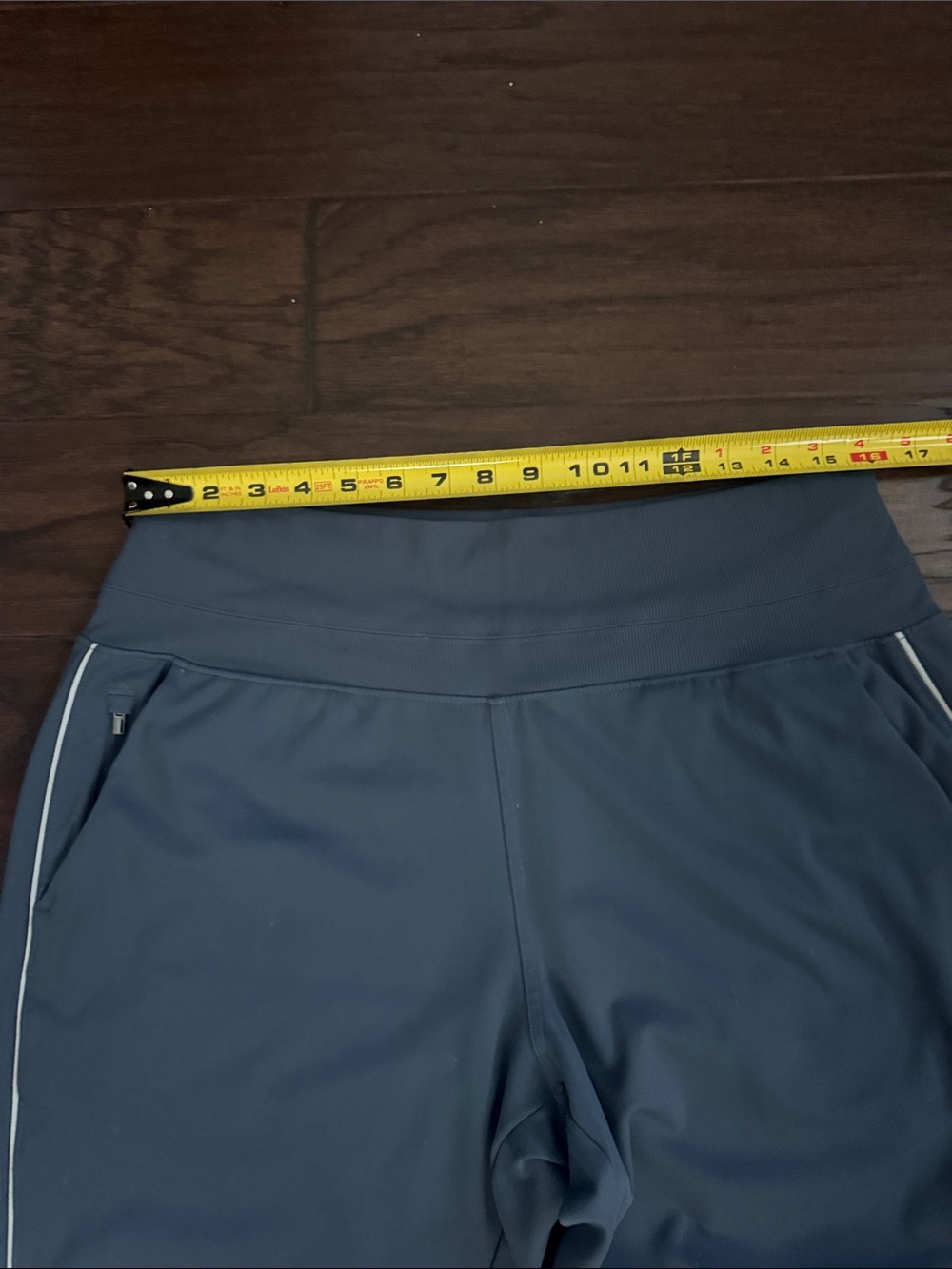 Athleta Venice Slate BlueTrack Joggers with Side Piping - Picture 4 of 6